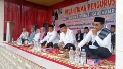 Acara Pelantikan Sudah Dimulai, Pj Sekda dan UAS Belum Tiba di Pelantikan PERTI Kampar